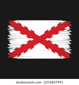 Spain Flag Vector Illustration Design
