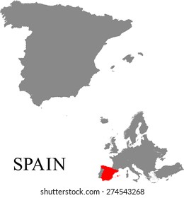 Spain map