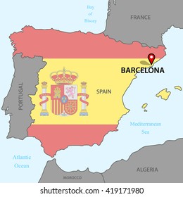 Spain map
