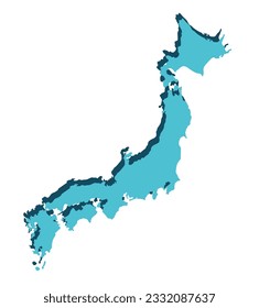 Spain map with 3d color map.	