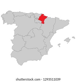 Spain - Map of Spain (high detailed)