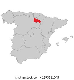 Spain - Map of Spain (high detailed)