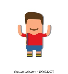Spain national football team icon, vector illustration design. F