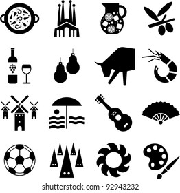 Spain pictograms