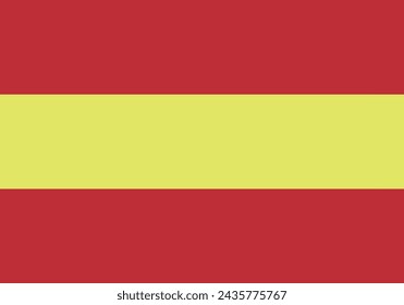 Spain red and yellow flag background.