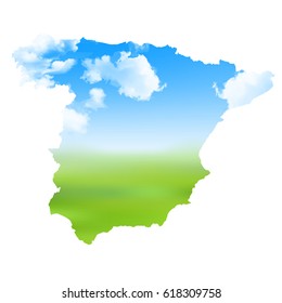 Spain Sky map icon