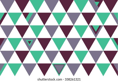 Spain Top Colors Background Triangle Polygon 2015 Vector Illustration