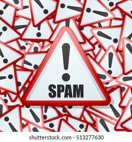 Spam hazard sign