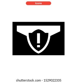 spam icon isolated sign symbol vector illustration - high quality black style vector icons
