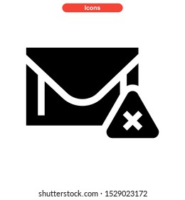 spam icon isolated sign symbol vector illustration - high quality black style vector icons
