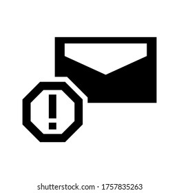 spam  icon or logo isolated sign symbol vector illustration - high quality black style vector icons
