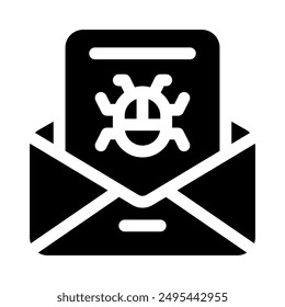 spam icon with style glyph