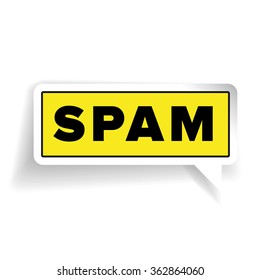 Spam sign label vector
