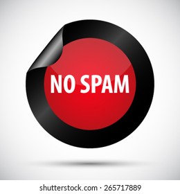 spam sticker vector