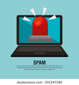 spam system data security laptop