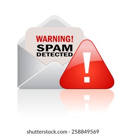 Spam warning icon