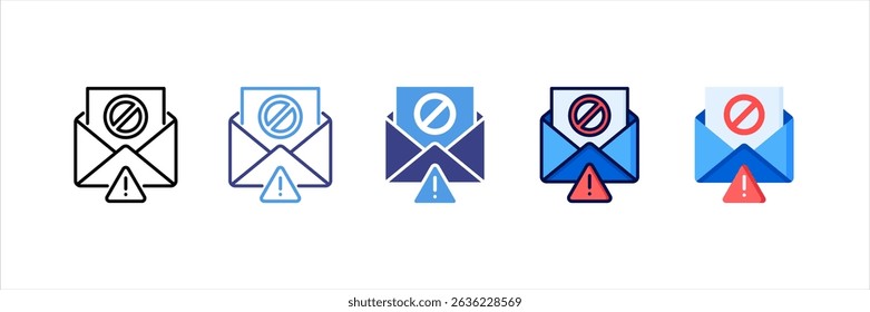 Spamming Multi Style Icon Set