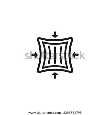 Spandex cloth icon or Spandex Textile icon vector isolated. Best spandex textile icon for apps, websites, print design, element design, and more about spandex cloth.