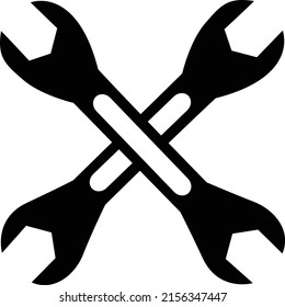 spaner tool icon. vector with white background