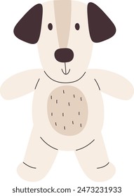 Ilustración vectorial de perro Spaniel