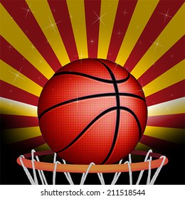 Spanish basket ball, vector 