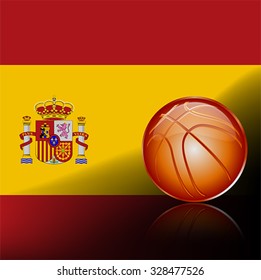 Spanish basket ball, vector 