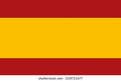 Spanish flag icon, spain nation design emblem, concept indentity layout vector illustration .