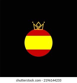 spanish flag vector, spanish flag illustration, spanish flag image