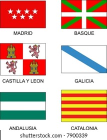 Spanish flags