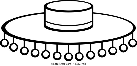 spanish flamenco hat