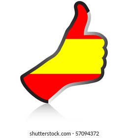 spanish hand giving ok
