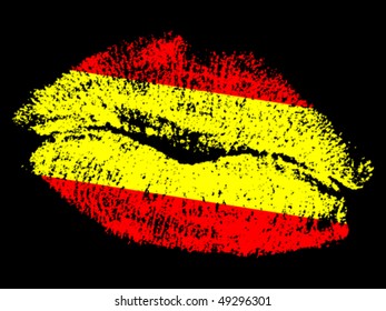 beso español