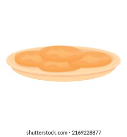 Spanish meat icon cartoon vector. Tomato food. Gazpacho ham