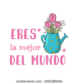 Spanish mother day greeting