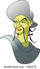 Spanish pirate vector