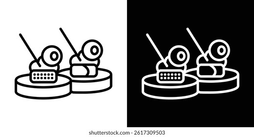 Spanish snack icon vector for web and mobile app. Symbol isolated.