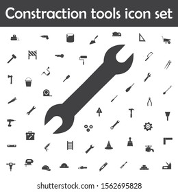 Spanner icon. Constraction tools icons universal set for web and mobile