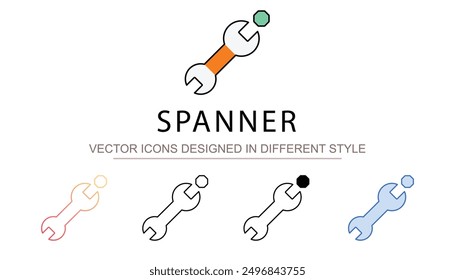Diseño de icono de llave con fondo blanco