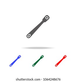 spanner icon. Elements of construction tools multi colored icons. Premium quality graphic design icon. Simple icon for websites, web design, mobile app, info graphics on white background