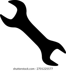El icono de la llave aislado en el fondo blanco