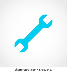 Spanner Icon Isolated on White Background