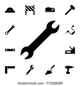 Spanner Icon. Set of construction tools icons. Web Icons Premium quality graphic design. Signs, outline symbols collection, simple icons for websites, web design, mobile app on white background