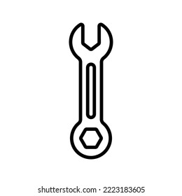 Icono de español. inicio de sesión para concepto móvil y diseño web. ilustración vectorial