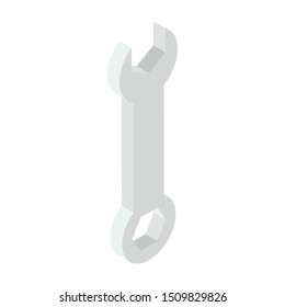 
Spanner icon used to provide grip in isometric design.
