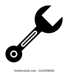 Spanner icon vector image. Can also be used for web apps, mobile apps and print media.