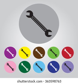 Spanner icon / Wrench icon 