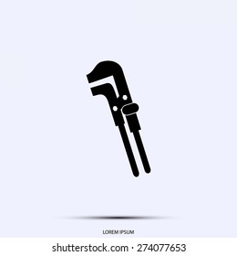 Spanner monochrome icon