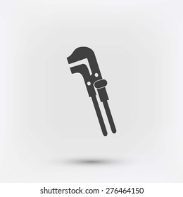 Spanner monochrome icon