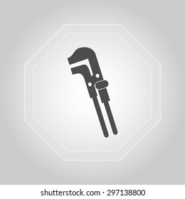 Spanner monochrome icon