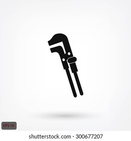 Spanner monochrome icon